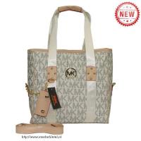 michael kors jet set multifunction medium vanille schoudertas Online Outlet e10ap239